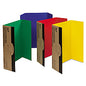 Pacon Spotlight Corrugated Presentation Display Boards, 48 x 36, Blue, Green, Red, Yellow, 4/Carton (37654)