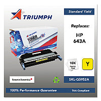 Triumph 751000NSH0285 Remanufactured Q5952A (643A) Toner, 10,000 Page-Yield, Yellow