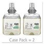 GOJO TFX Green Certified Foam Hand Cleaner Refill, Unscented, 1,200 mL, 2/Carton (566502CT)
