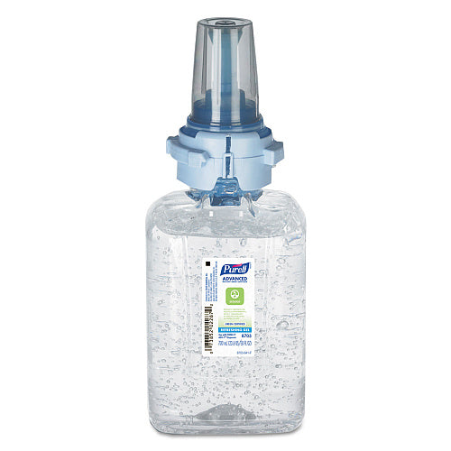 PURELL Advanced Hand Sanitizer Green Certified Gel Refill, ADX-7, 700 mL