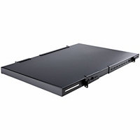 StarTech 1U 4-Post 19.5 to 38in Adjustable Mounting Depth Rack Mount Shelf
