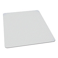 AbilityOne 7220016568318, SKILCRAFT Biobased Chair Mat for High Pile Carpet, 46 x 60, No Lip, Clear
