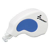 AbilityOne 7510013900717, SKILCRAFT Correction Tape, Non-Refillable, White/Blue Applicator, 10 m