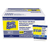 Spic and Span Bleach Floor Cleaner Packets, 2.2oz Packets, 45/Carton (02010)
