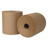 Boardwalk Green Xtra Roll Towels, 1-Ply, 8" x 800 ft, Natural, 6 Rolls/Carton, 55 Cartons/Pallet (BWK32GREENPLT)
