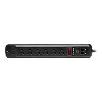 Tripp Lite Surge Protector Strip 120V Right Angle 7 Outlet RJ11 Black