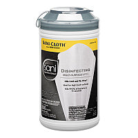 Sani Disinfecting Multi-Surface Wipes, 7.5 x 5.38, White, 200/Canister (P22884)