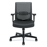 HON Convergence Mid-Back Task Chair, Swivel-Tilt, Supports Up to 275 lb, 15.75" to 20.13" Seat Height, Black (CMS1AUR10)