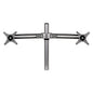 Fellowes Lotus Dual Monitor Arm Kit, For 26" Monitors, Silver, Supports 13 lb (8042901)