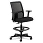 HON Ignition Series Mesh Low-Back Task Stool, Supports Up to 300 lb, 24" to 33" Seat Height, Black (IT108CU10)