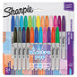 Sharpie Fine Tip Permanent Marker, Fine Bullet Tip, Assorted Colors, 24/Pack (1927350)