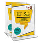 Universal Clear 2-Sided T-Style Freestanding Frame, 8.5 x 11, 2/Pack (UNV76864)