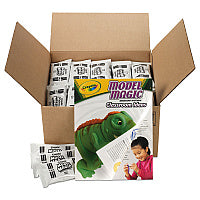 Crayola Model Magic Modeling Compound,1 oz Packs, 75 Packs, White, 6 lbs 13 oz (236001)