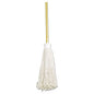 AbilityOne 7920002248726, SKILCRAFT Deck Swab, 17" White Cotton Head, 60" Natural Wood Handle