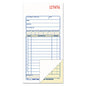 Adams 2-Part Sales Book, 12 Lines, Two-Part Carbon, 3.38 x 6.69, 50 Forms Total (DC3705)