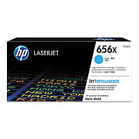 HP 656X, (CF461X) High-Yield Cyan Original LaserJet Toner Cartridge