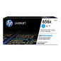 HP 656X, (CF461X) High-Yield Cyan Original LaserJet Toner Cartridge