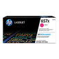 HP 657X, (CF473X) High-Yield Magenta Original LaserJet Toner Cartridge