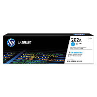 HP 202A, (CF501A) Cyan Original LaserJet Toner Cartridge