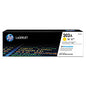 HP 202A, (CF502A) Yellow Original LaserJet Toner Cartridge