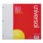 Universal Filler Paper, 3-Hole, 8.5 x 11, Medium/College Rule, 100/Pack (UNV20911)