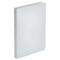 Universal Economy Round Ring View Binder, 3 Rings, 0.5" Capacity, 11 x 8.5, White (UNV20952)