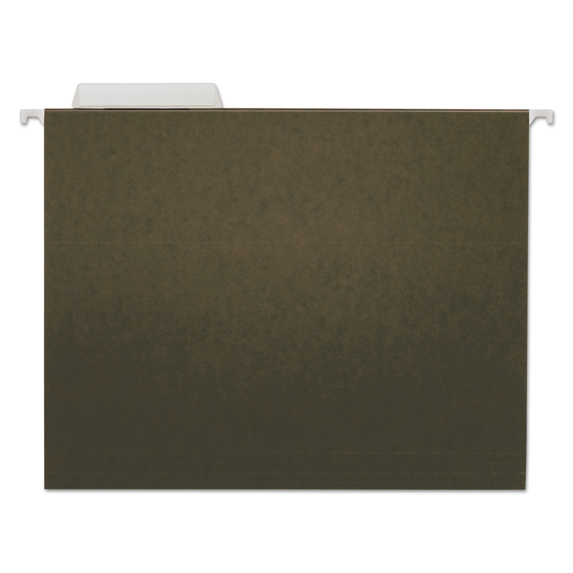 Universal Hanging File Folders, Letter Size, 1/3-Cut Tabs, Standard Green, 25/Box (UNV14113)
