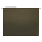 Universal Hanging File Folders, Letter Size, 1/3-Cut Tabs, Standard Green, 25/Box (UNV14113)