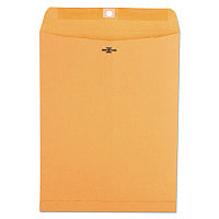 Universal Kraft Clasp Envelope, #93, Square Flap, Clasp/Gummed Closure, 9.5 x 12.5, Brown Kraft, 100/Box (UNV35265)