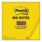 Post-it Big Notes, Unruled, 11 x 11, Yellow, 30 Sheets (BN11)