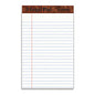 TOPS "The Legal Pad" Ruled Perforated Pads, Narrow Rule, 50 White 5 x 8 Sheets, Dozen (7500)