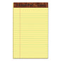 TOPS "The Legal Pad" Ruled Perforated Pads, Narrow Rule, 50 Canary-Yellow 5 x 8 Sheets, Dozen (7501)
