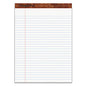 TOPS "The Legal Pad" Ruled Perforated Pads, Wide/Legal Rule, 50 White 8.5 x 11.75 Sheets (75330)
