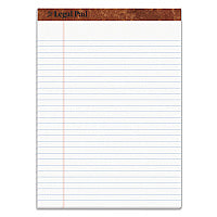 TOPS "The Legal Pad" Ruled Perforated Pads, Wide/Legal Rule, 50 White 8.5 x 11.75 Sheets (75330)