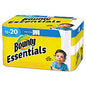 Bounty(R) Essentials Kitchen Paper Towels, 2-Ply, 104 Sheets, 12 Rolls (74647)