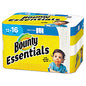 Bounty(R) Essentials Kitchen Paper Towels, 2-Ply, 83 Sheets, 12 Rolls (74682)