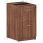 Alera Valencia Series Full Pedestal File, Left/Right, 2 Legal/Letter-Size File Drawers, Modern Walnut, 15.63" x 20.5" x 28.5" (ALEVA542822WA)
