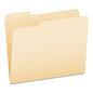 Pendaflex Manila File Folders, 1/3-Cut Tabs: Assorted, Letter Size, 0.75" Expansion, Manila, 100/Box (75213)