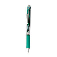 Pentel EnerGel RTX Gel Pen, Retractable, Medium 0.7 mm, Green Ink, Green/Gray Barrel (BL77D)