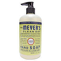Mrs. Meyer's Clean Day Liquid Hand Soap, Lemon Verbena Scent, 12.5 oz (373205EA)