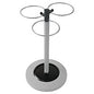 Alba Flower Umbrella Stand, 13.75w x 13.75d x 25.5h, Black/Silver (PMFLOWERN)