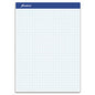 Ampad Quad Double Sheet Pad, Quadrille Rule (4 sq/in), 100 White 8.5 x 11.75 Sheets (20210)