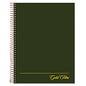 Ampad Gold Fibre Wirebound Project Notes Book, 1-Subject, Project-Management Format, Green Cover, (84) 9.5 x 7.25 Sheets (20816)
