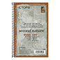 TOPS Second Nature Single Subject Wirebound Notebooks, Narrow Rule, Green Cover, (80) 8 x 5 Sheets (74108)
