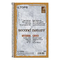 TOPS Second Nature Single Subject Wirebound Notebooks, Medium/College Rule, Light Blue Cover, (80) 9.5 x 6 Sheets (74109)