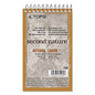 TOPS Second Nature Wirebound Notepads, Narrow Rule, Randomly Assorted Cover Colors, 50 White 3 x 5 Sheets (74135)