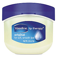 Vaseline Lip Therapy, Original, 0.25 oz, Plastic Flip-Top Container (20677EA)