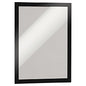 Durable DURAFRAME Sign Holder, 8.5 x 11, Black Frame, 2/Pack (476801)