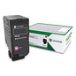 Lexmark 74C0HMG High-Yield Toner, 12,000 Page-Yield, Magenta