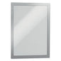 Durable DURAFRAME Sign Holder, 8.5 x 11, Silver Frame, 2/Pack (476823)
